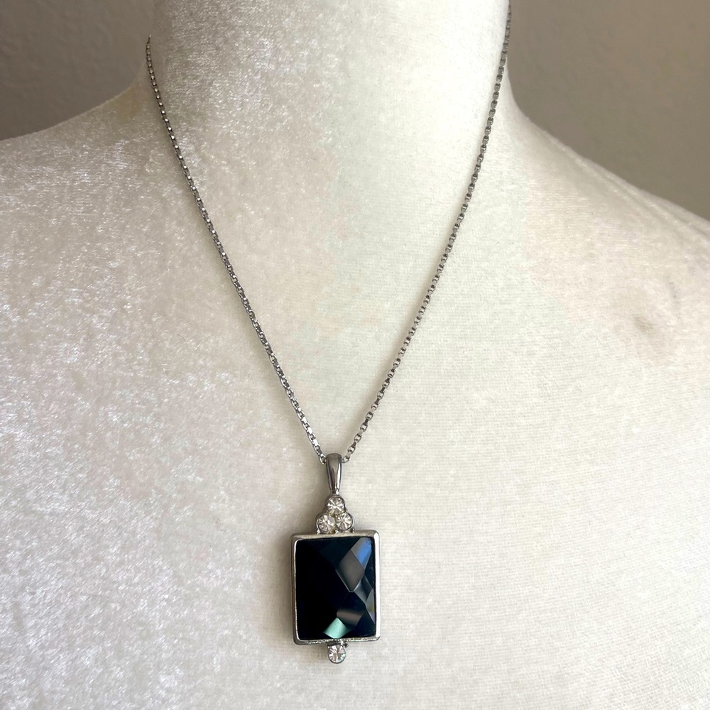 Cookie Lee two sided Pendant Necklace